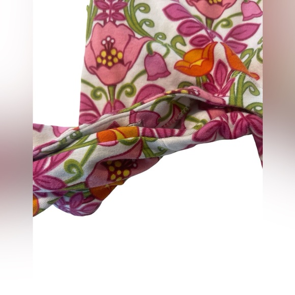 Vera Bradley floral sleeper bodysuit size 6-9 months - Picture 4 of 4